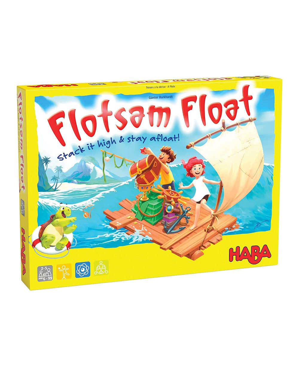 Haba Flotsam Float - Island Hopping, Wreckage Piling Stacking and Balancing Game for Ages 6+