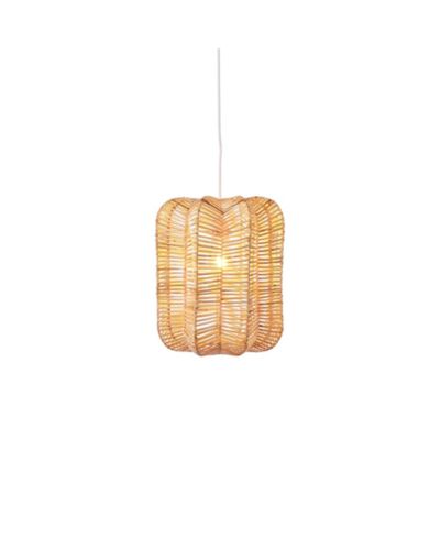 The Artisan and Company, Prism Rattan Pendant Hanging Light