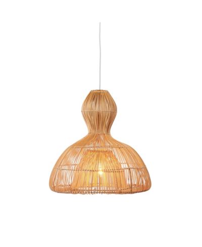 The Artisan & Company  Aura Rattan Ceiling Pendant Light
