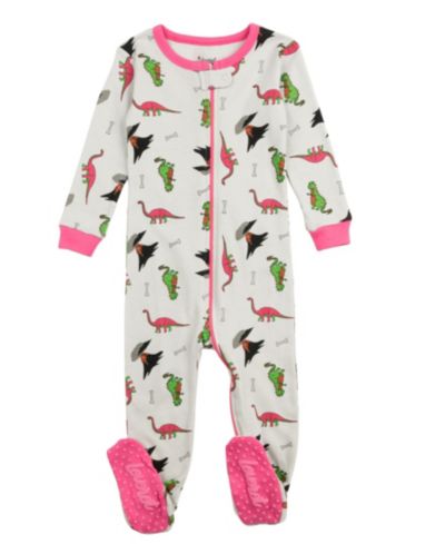 Детский хлопковый комбинезон Leveret Baby Girls с принтом животных