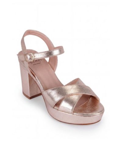 Menina Step Женские кожаные босоножки на платформе Pippa