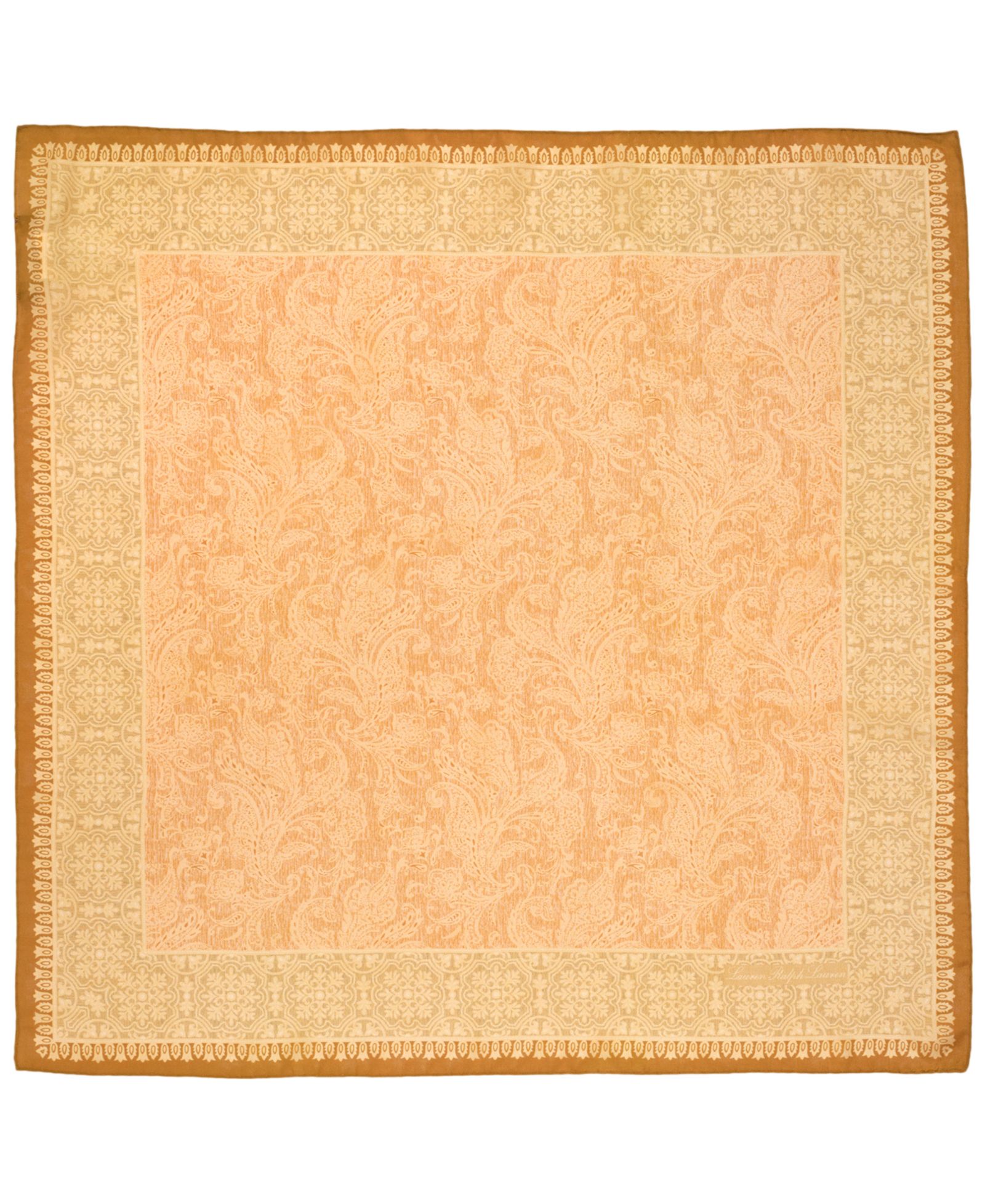 Маленький квадратный платок Lauren Ralph Lauren Paisley Small Square Scarf