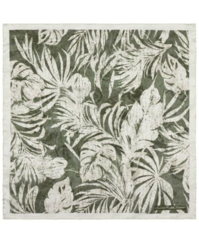 Lauren Ralph Lauren квадратный шарф с принтом Palm Leaves