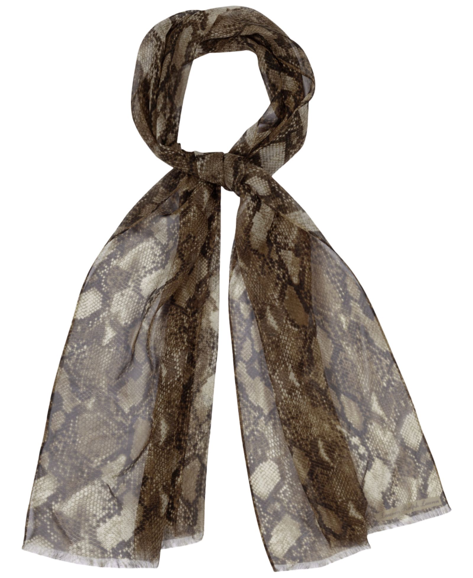 Шарф Lauren Ralph Lauren Abstract Silk Oblong
