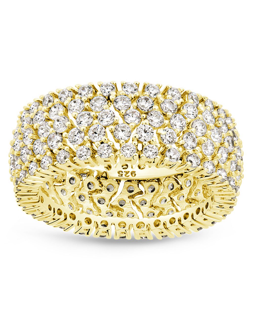 Серебряное кольцо Sterling Forever Yvonne с кубическим цирконием