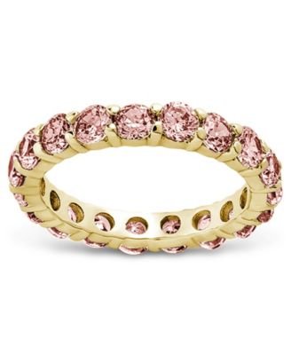 Sterling Forever Gracie Cubic Zirconia Eternity Ring