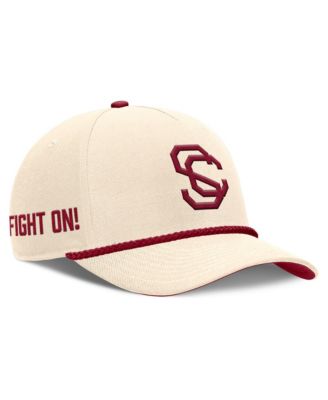 Регулируемая кепка Nike Natural USC Trojans Legacy Vintage Rope Rise для мужчин и женщин