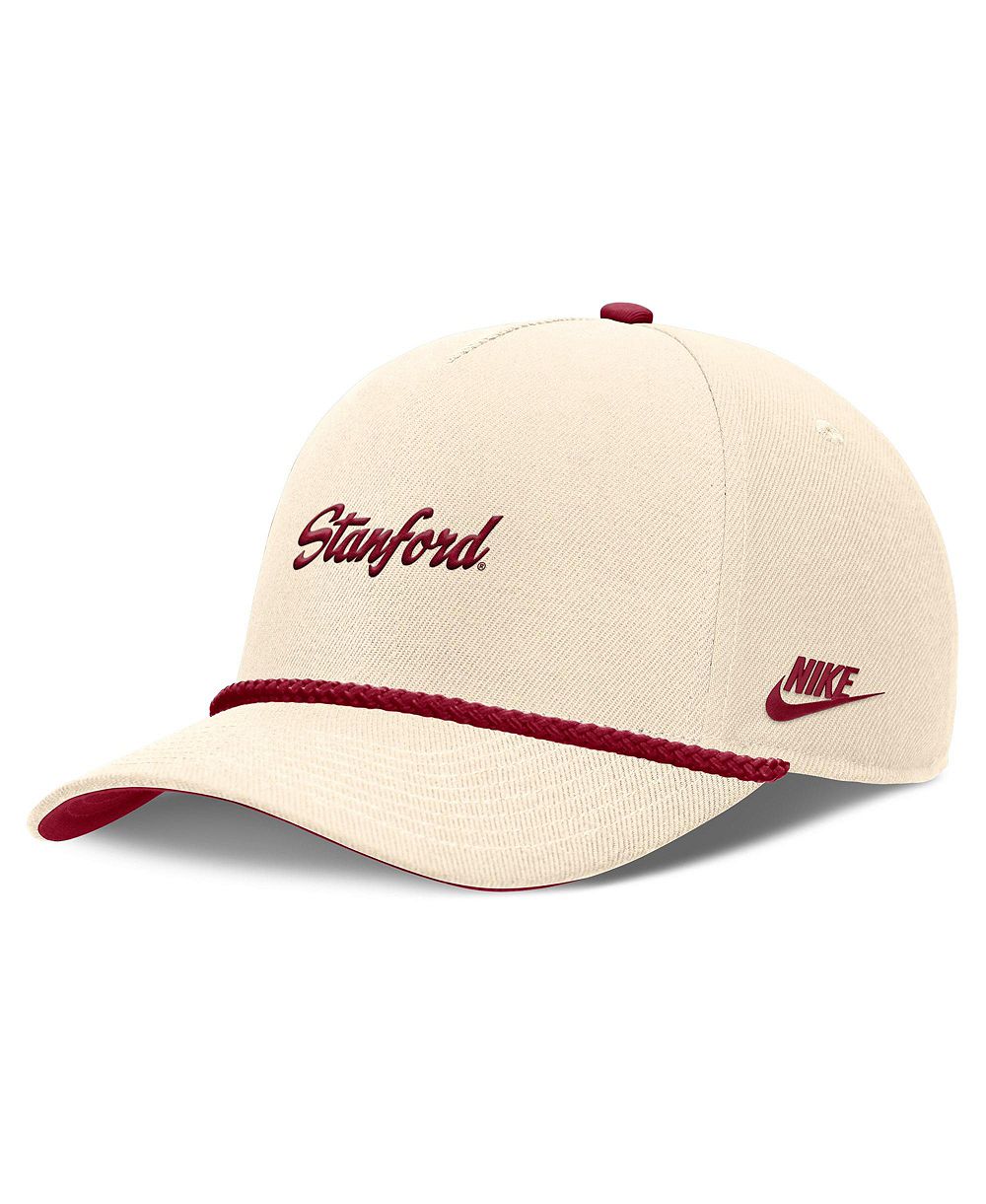 Nike Мужская и Женская кепка с регулируемым ремешком Stanford Cardinal Legacy Vintage Rope Rise
