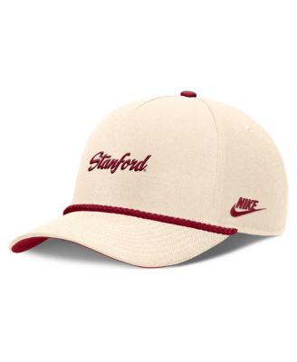 Nike Мужская и Женская кепка с регулируемым ремешком Stanford Cardinal Legacy Vintage Rope Rise