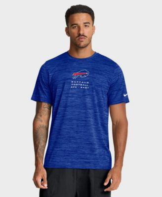 Nike Men's Royal Buffalo Bills Velocity Ball Carrier Dri-FIT T-Shirt