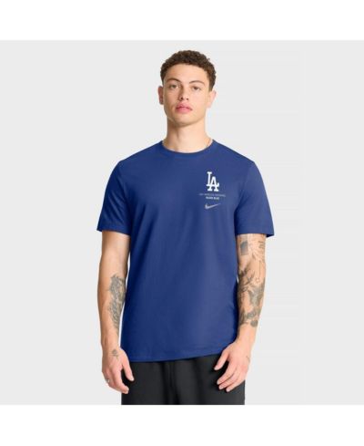 Nike Men's Royal Los Angeles Dodgers Primetime 2-Hit T-Shirt