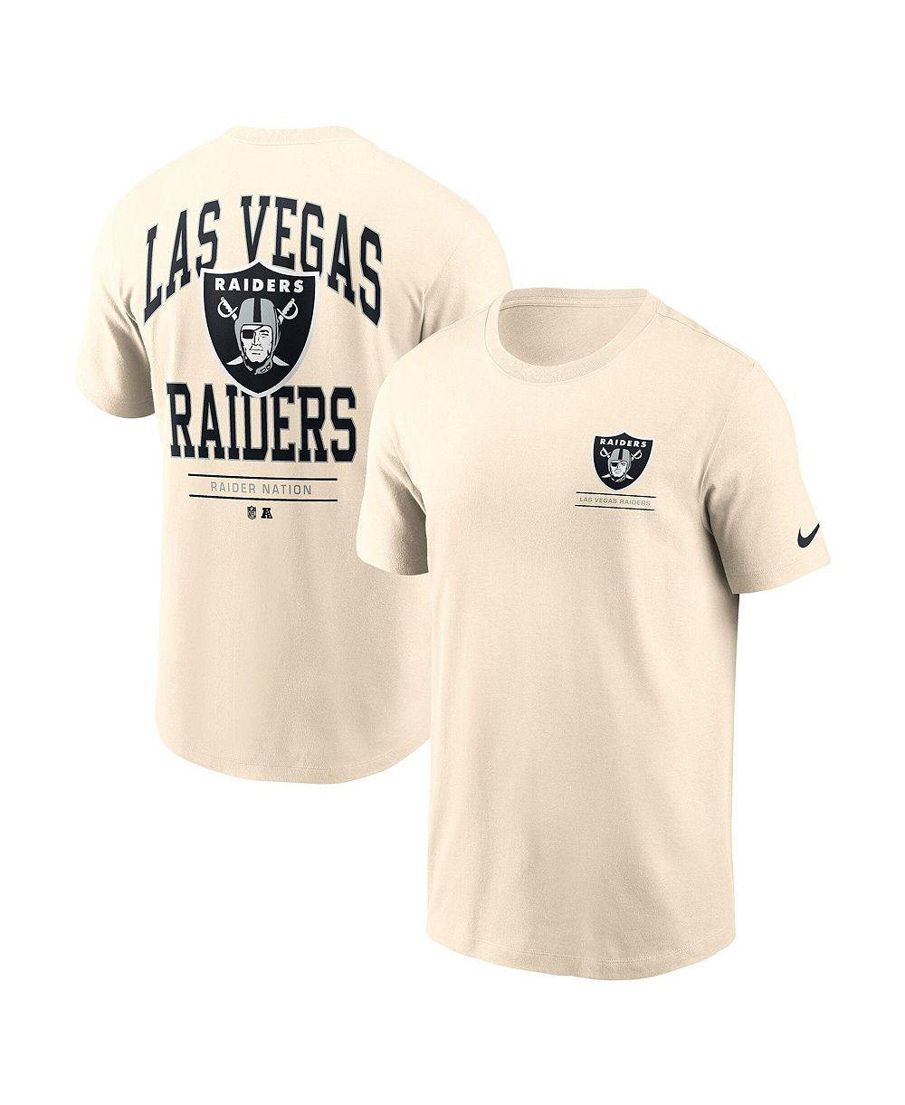Nike Men's Natural Las Vegas Raiders Freestyle Essential T-Shirt