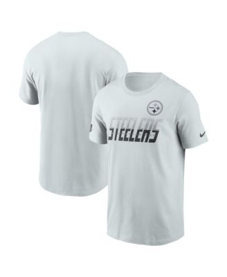 Мужская серая футболка Nike Pittsburgh Steelers Sideline Dri-FIT