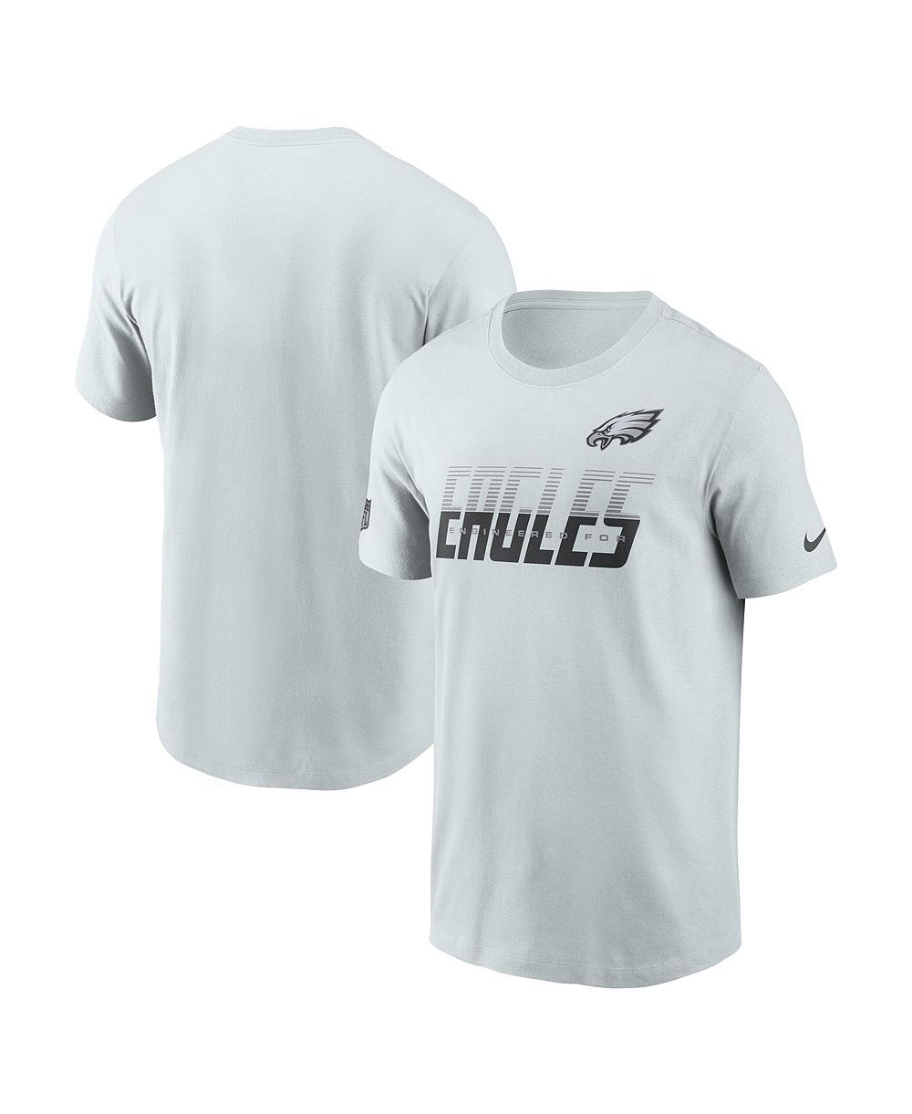Мужская футболка Nike Gray Philadelphia Eagles Sideline Dri-FIT