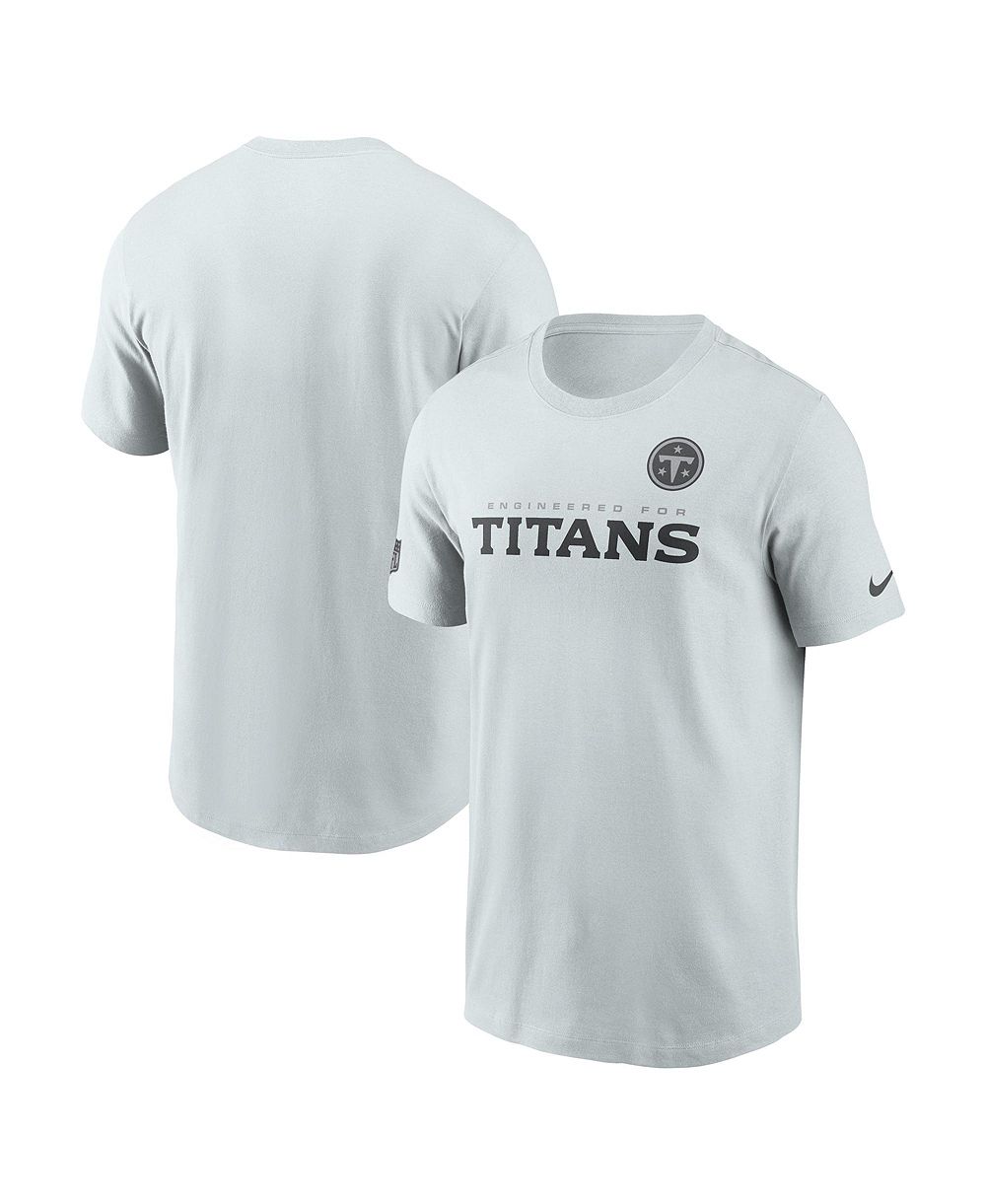 Мужская футболка Nike Gray Tennessee Titans Sideline Dri-FIT