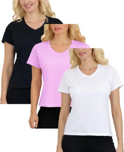 Black-bright pink-white