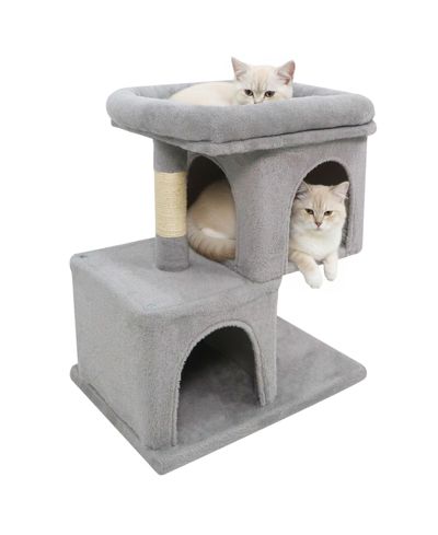COZITO игровой комплекс для кошек 24" с 2 домиками
