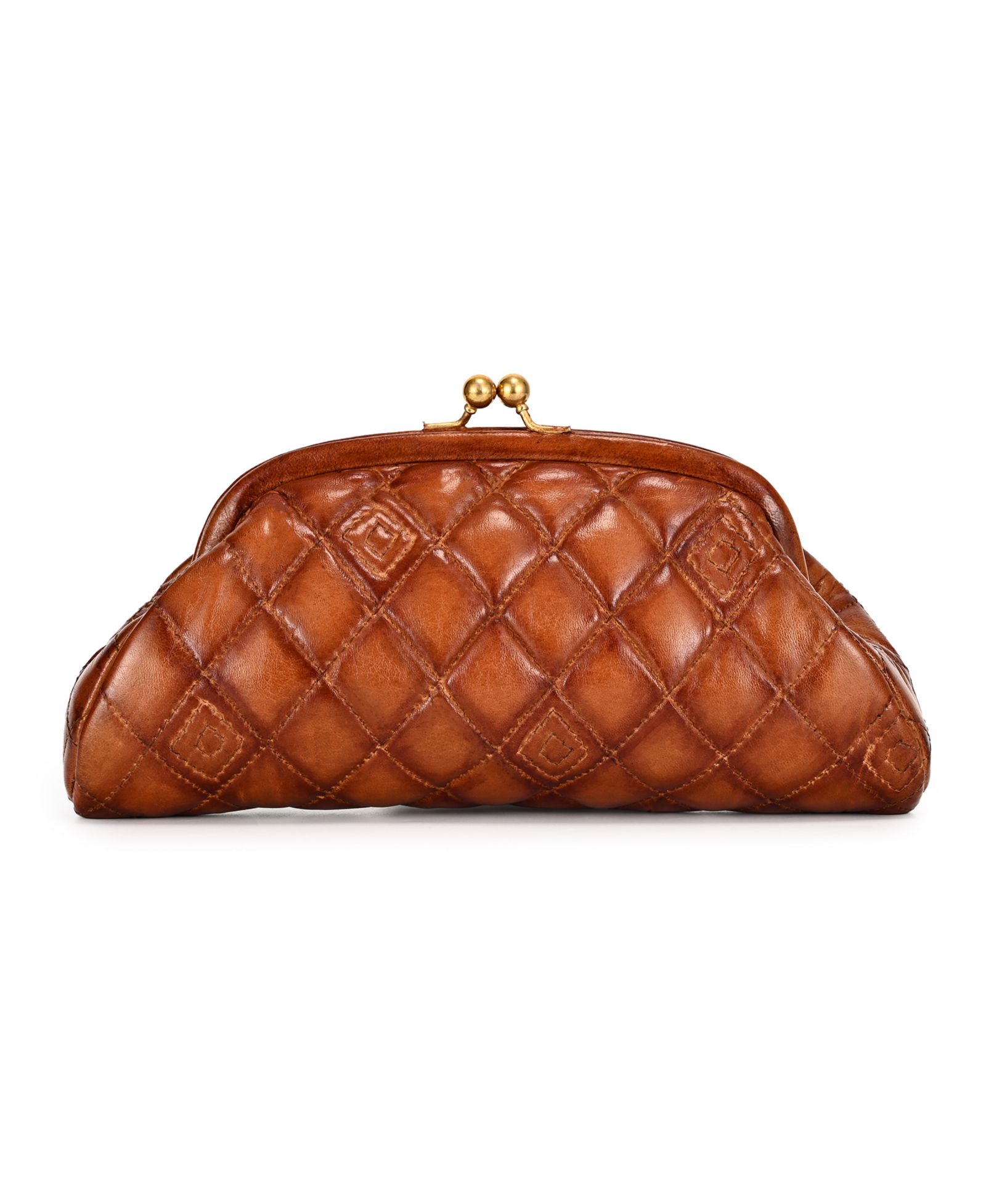 OLD TREND Petunia Quilted Mini Beauty Clutch Handbag
