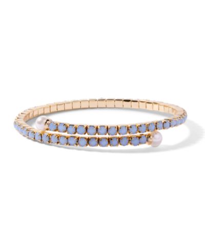 Браслет brook & york Isabella Opal Coil с золотым напылением