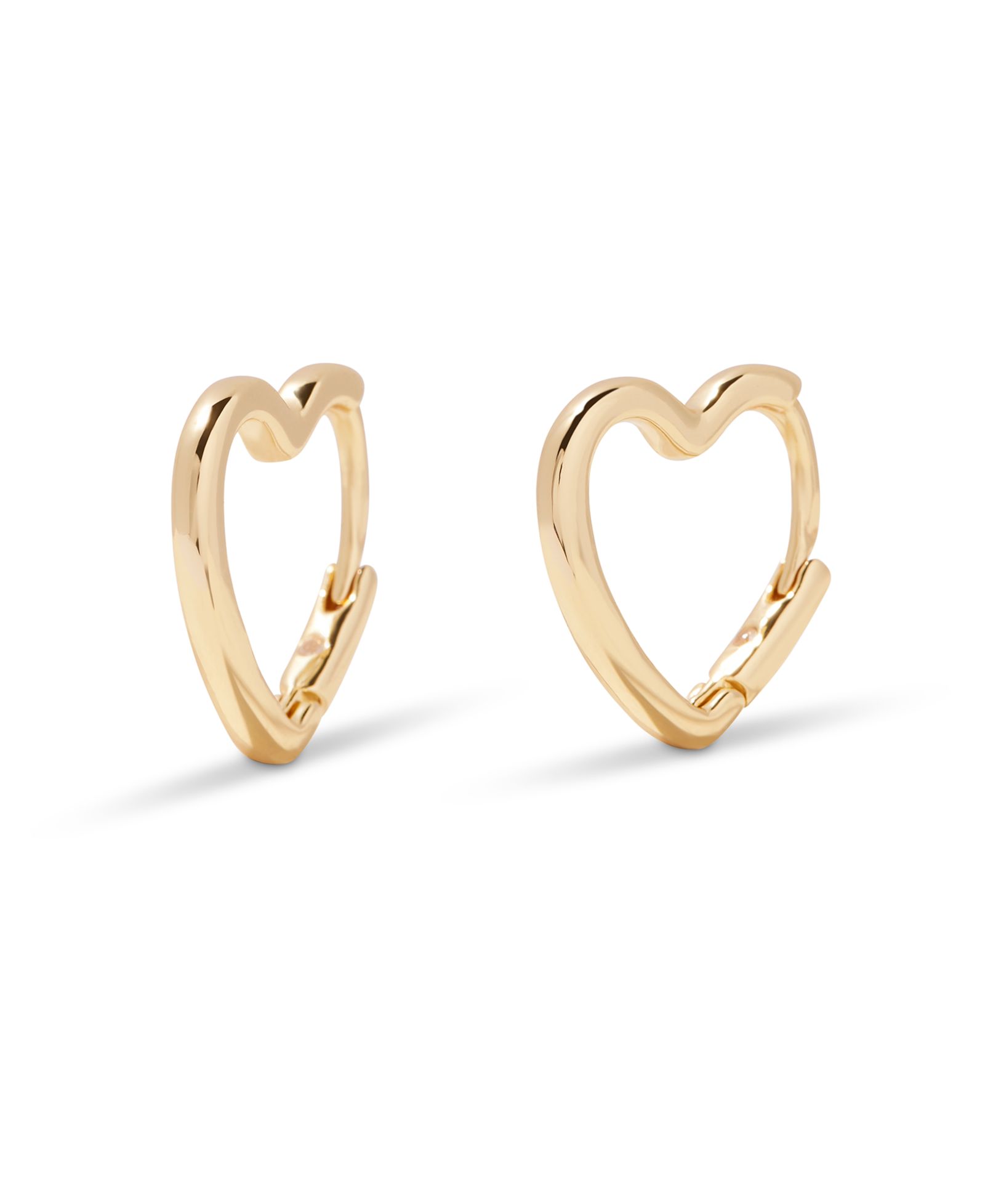 Серьги brook & york Minnie Heart с позолотой