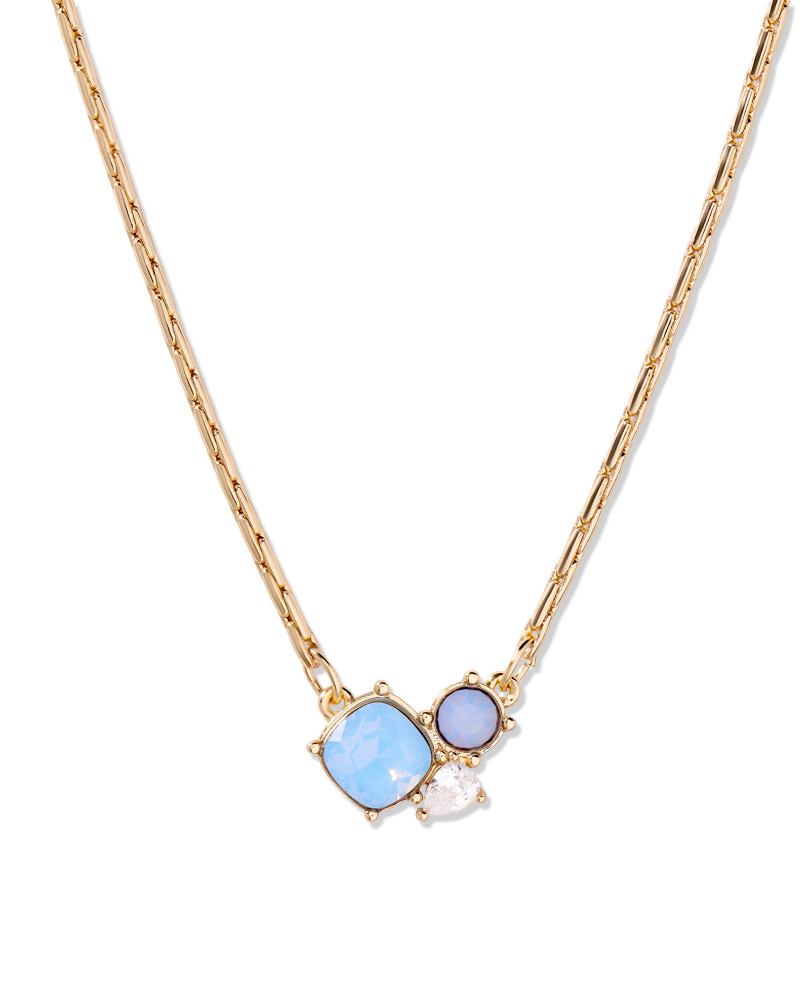 brook & york золотистое ожерелье Victoria Opal Plated