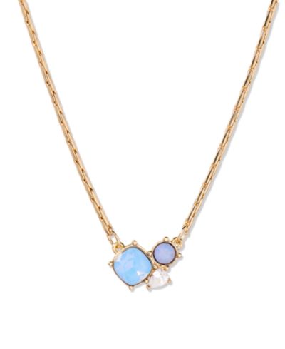 brook & york золотистое ожерелье Victoria Opal Plated