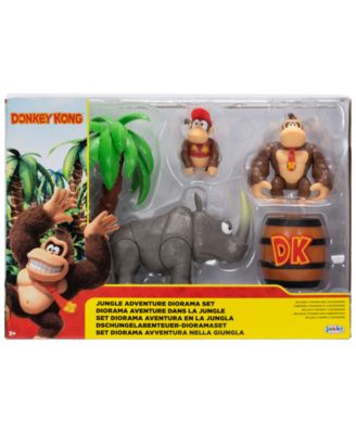Donkey Kong Adventure Diorama набор из 5 предметов, возраст 3+