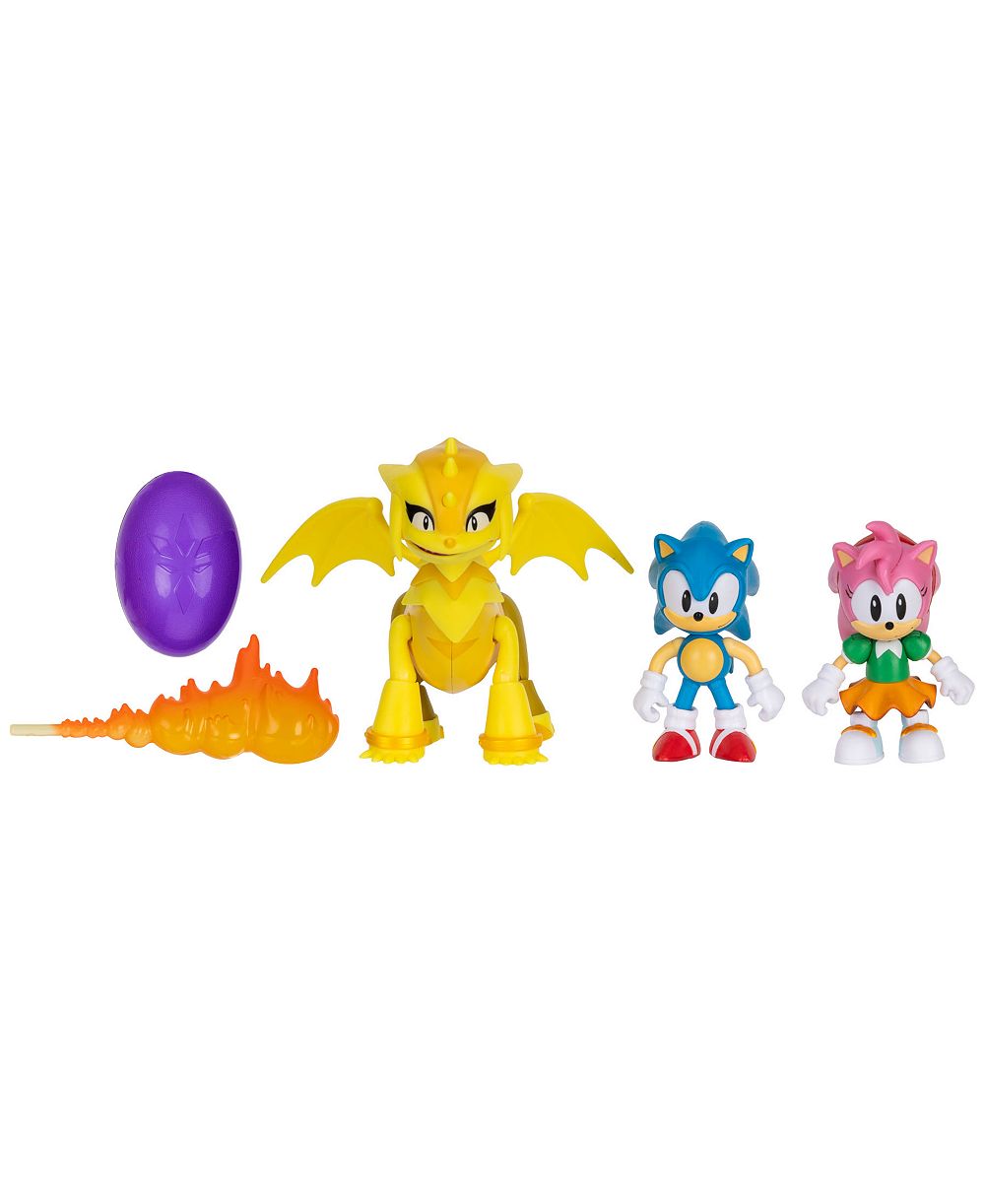 Sonic New Friends Unite Diorama 5-Piece Set, Ages 3+
