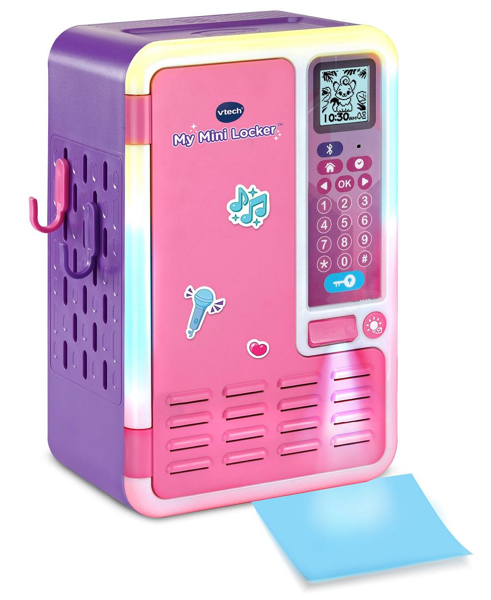 Учебная игрушка VTech My Mini Locker с настраиваемой Bluetooth-музыкой, для детей от 5 лет