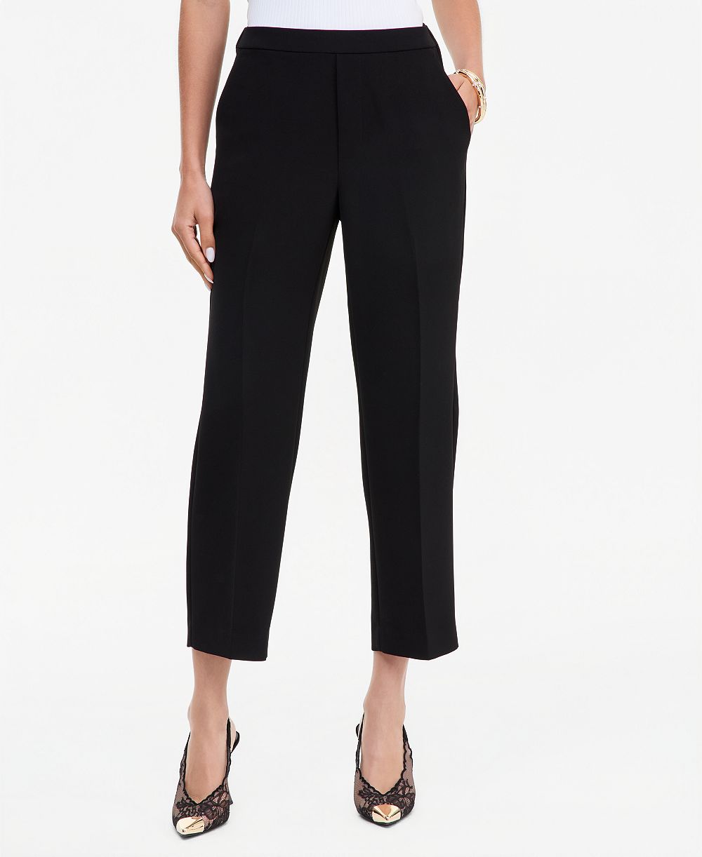 I.N.C. International Concepts Women's Pull-On Cropped Elastic-Waist Pants, Macy's Exclusive