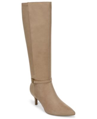 Giani Bernini Women's Carlisa Pointed Toe Kitten Heel Knee High Dress Boots, Macy's Exclusive