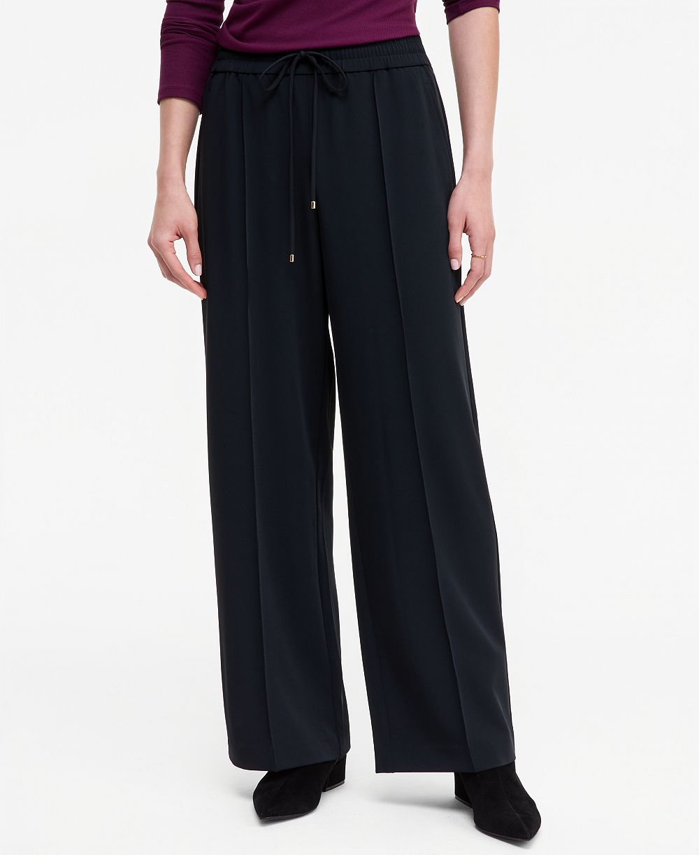 I.N.C. International Concepts Women's Drawstring Wide-Leg Pants, Macy's Exclusive
