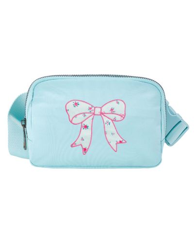 Сумка-пояс Sweet Wink Sky Floral Bow с патчем
