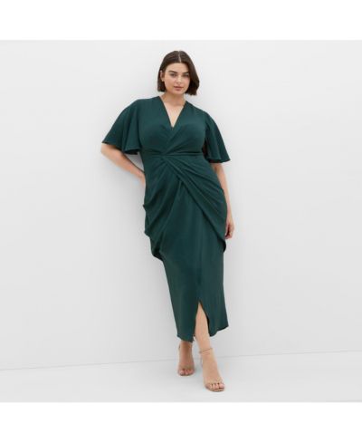 Женское платье макси CITY CHIC Braelynn Drape