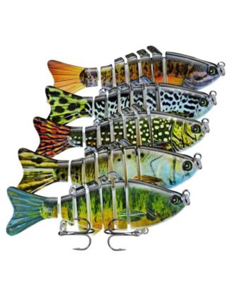 Рыболовные приманки GNUADZ Multi Jointed Swimbait для окуня и форели