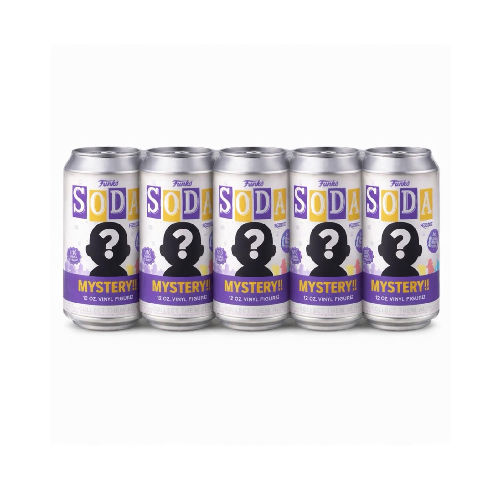 Funko набор из 6 фигурок Surprise Mystery Soda, случайный выбор