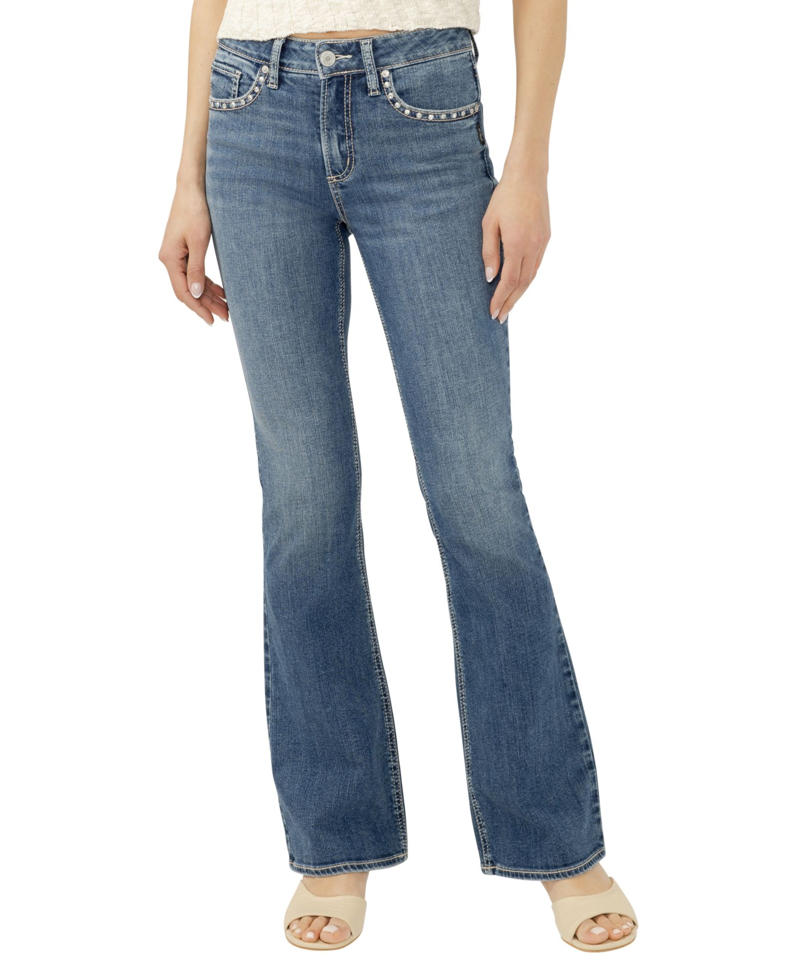 Silver Jeans Co. Women's Avery High-Rise Bootcut Jeans