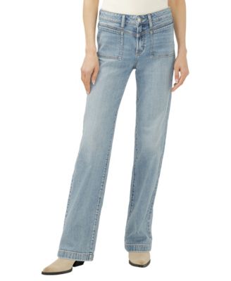 Silver Jeans Co. Women's  Avery High-Rise Trouser Jeans