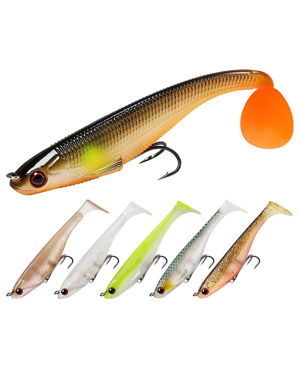 Приманки для ловли басса GNUADZ Soft Swimbaits