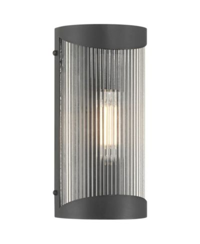 Уличный настенный светильник Possini Euro Design August 11"H Textured Outdoor Wall Light