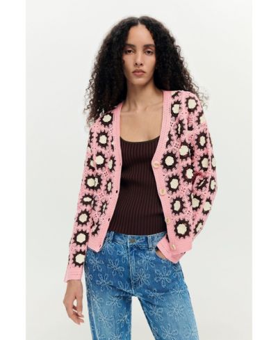 Женский кардиган Desigual с вязаным узором