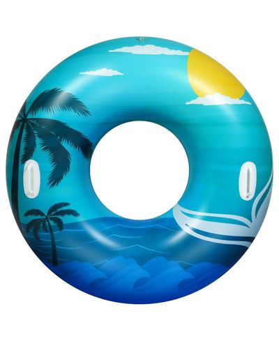 GNUADZ Heart Pool Float Tube Ring Summer Swimming Loungers Beach Party Toys