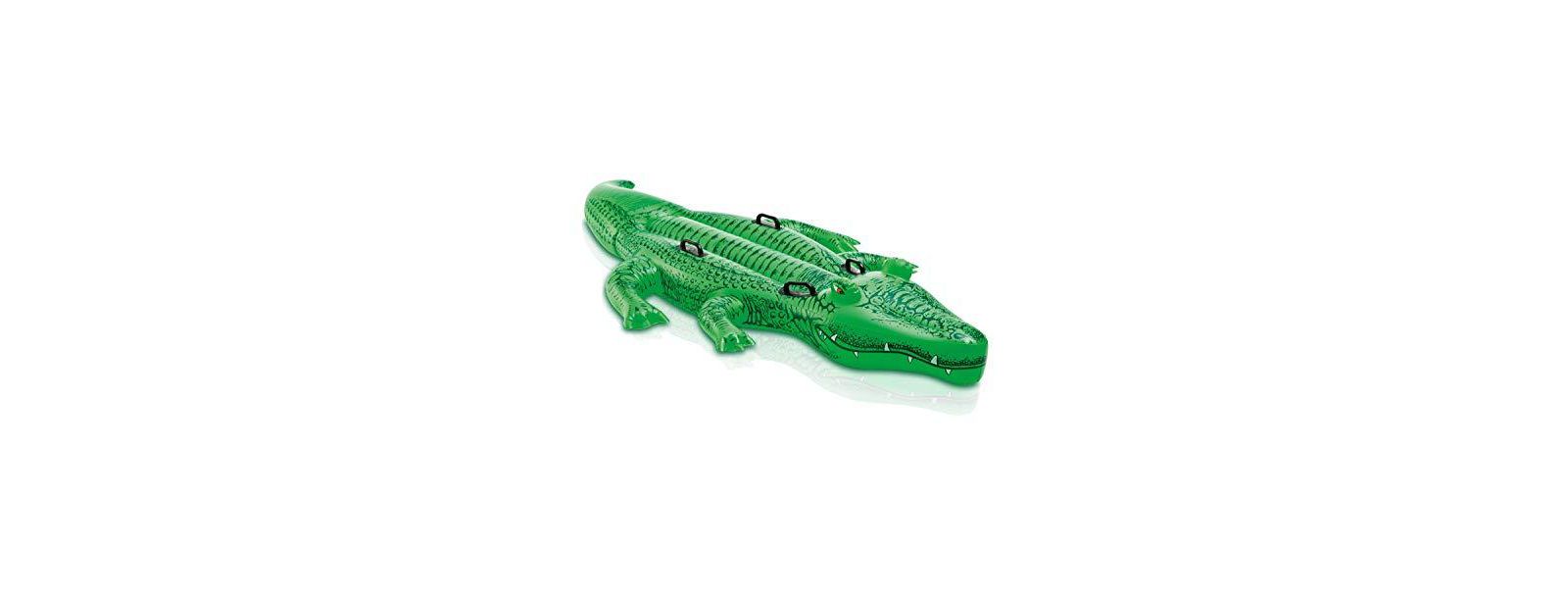 GNUADZ Inflatable Pool Float Gator 80"L x 45"