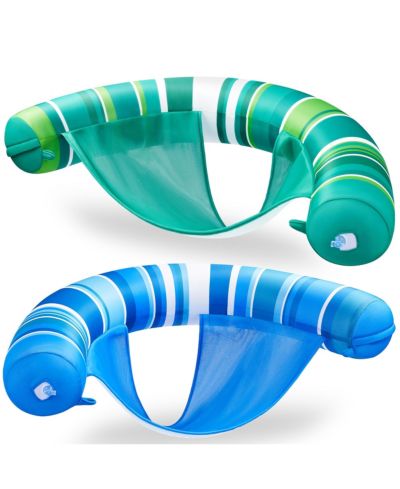 GNUADZ 2 Packs Inflatable Pool Float Chair Sling Fabric Stripes