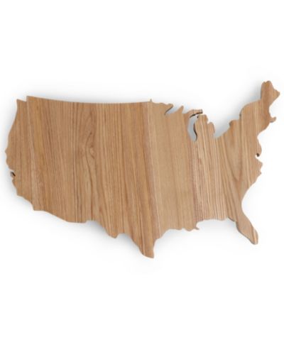 Toscana USA Map 18" Serving Board