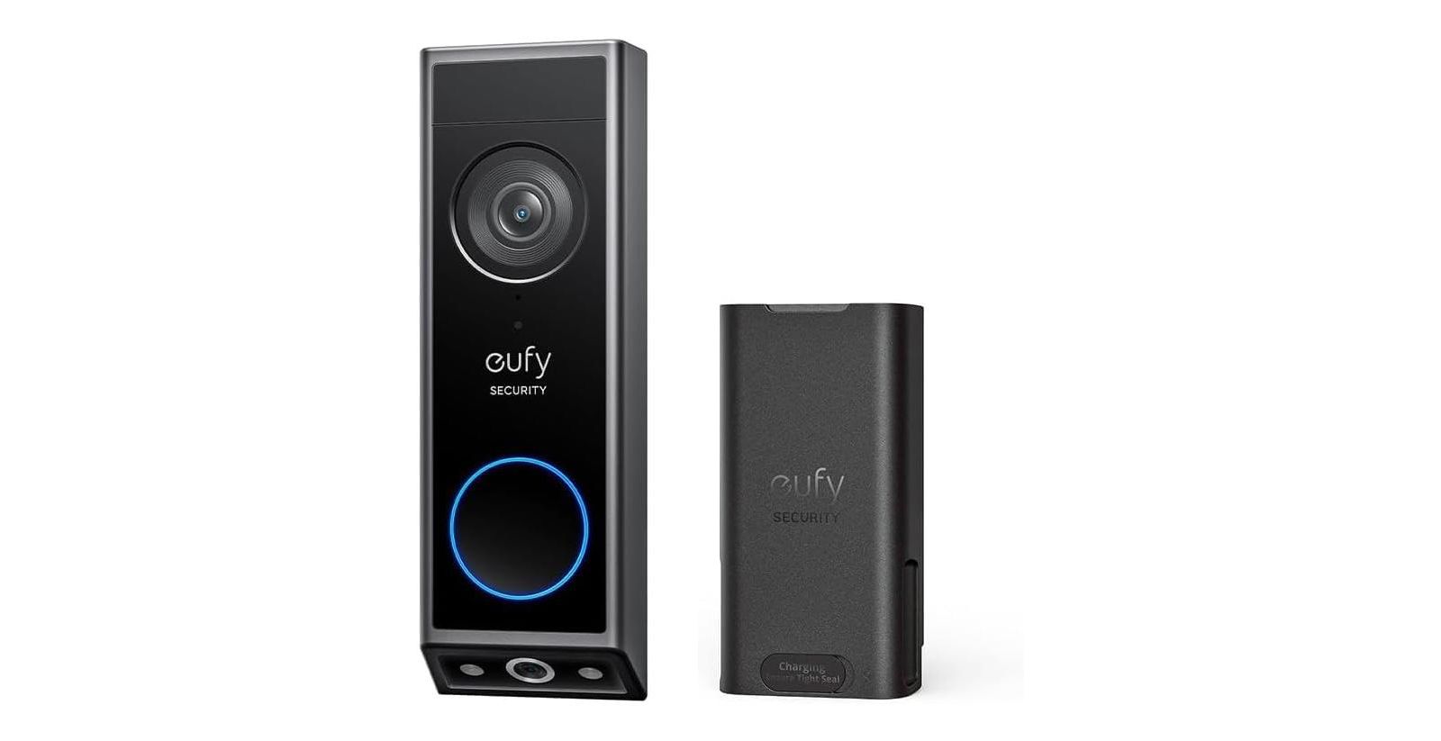 Eufy E340 Rechargeable Wireless Dual Cameras 2K Video Doorbell
