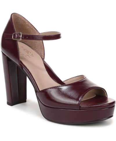 Wine Red Faux Leather