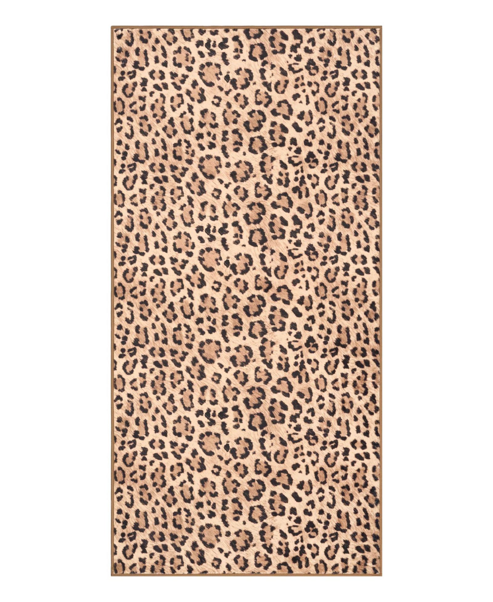 Коврик Juicy Couture Timeless Leopard мягкий с принтом леопард, 24" x 48"