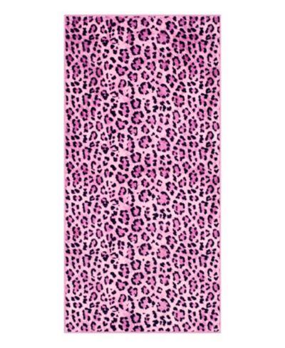 Коврик Juicy Couture Timeless Leopard мягкий с принтом леопард, 24" x 48"