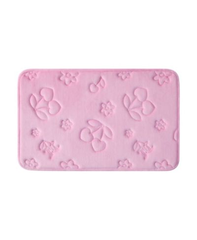 Коврик для ванной Juicy Couture Cherry Bling Quilted Memory Foam, 20" x 32"